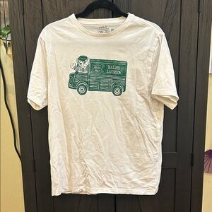 Polo by Ralph Lauren Cream Tee meet Polo bear